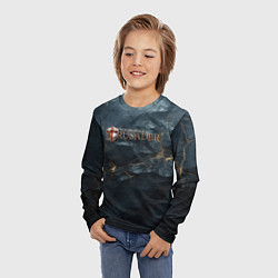 Лонгслив детский Stronghold сrusader крестовый шторм, цвет: 3D-принт — фото 2
