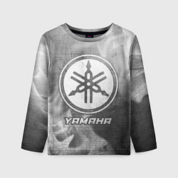 Лонгслив детский Yamaha - grey gradient, цвет: 3D-принт