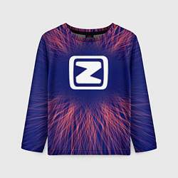 Лонгслив детский Zotye red energy, цвет: 3D-принт