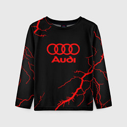 Лонгслив детский Audi storm, цвет: 3D-принт