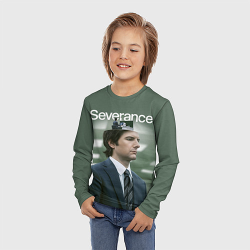 Детский лонгслив Mark Severance / 3D-принт – фото 3