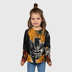 Лонгслив детский Бэтмен супергерой, цвет: 3D-принт — фото 2