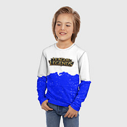 Лонгслив детский League of Legends ночь, цвет: 3D-принт — фото 2