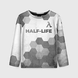 Детский лонгслив Half-Life - white gradient посередине