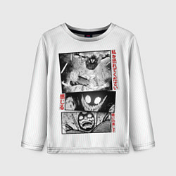 Лонгслив детский DanDaDan: Fight, цвет: 3D-принт