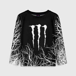 Детский лонгслив Monster energy лес