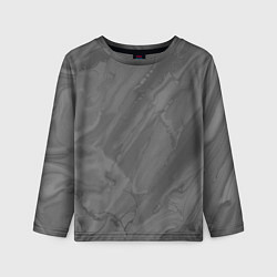 Детский лонгслив Серая текстура каменная мрамор