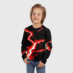 Лонгслив детский The rift, цвет: 3D-принт — фото 2
