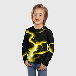 Лонгслив детский The rift, цвет: 3D-принт — фото 2