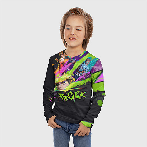 Детский лонгслив Fragpunk / 3D-принт – фото 3