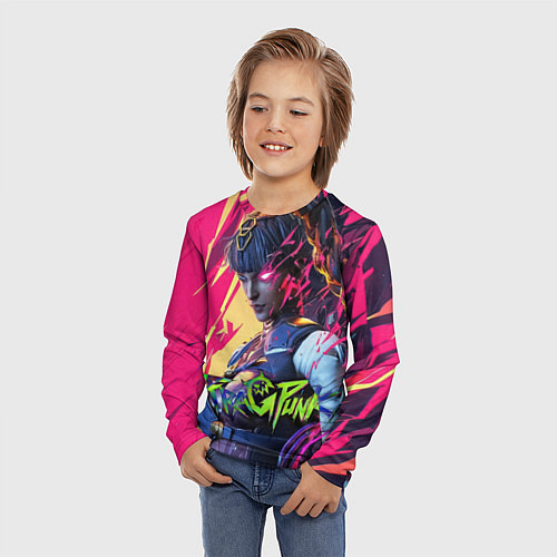 Детский лонгслив Fragpunk serket / 3D-принт – фото 3