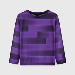Детский лонгслив Color purple square
