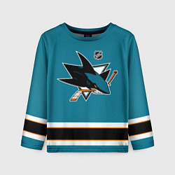 Лонгслив детский San Jose Sharks - NHL team, цвет: 3D-принт