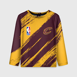 Детский лонгслив Кливленд Кавальерс - команда НБА