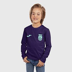 Лонгслив детский ФК Уфа - форма с текстурой, цвет: 3D-принт — фото 2