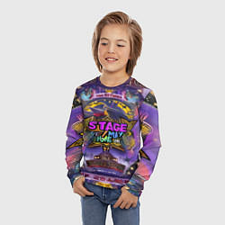 Лонгслив детский Stage, цвет: 3D-принт — фото 2