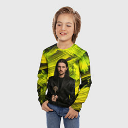 Лонгслив детский Bones держит трость, цвет: 3D-принт — фото 2