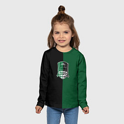 Лонгслив детский Кривцов - ФК Краснодар, цвет: 3D-принт — фото 2