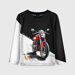 Лонгслив детский Ducati Racer, цвет: 3D-принт