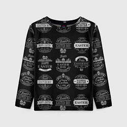 Детский лонгслив Easter holidays