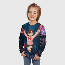 Лонгслив детский Сиратори Айра в ярости, цвет: 3D-принт — фото 2