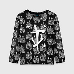 Лонгслив детский Doom хищник леса, цвет: 3D-принт