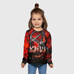 Лонгслив детский Король и Шут - КИШ, цвет: 3D-принт — фото 2