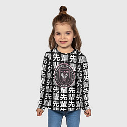 Лонгслив детский Inter japan black, цвет: 3D-принт — фото 2