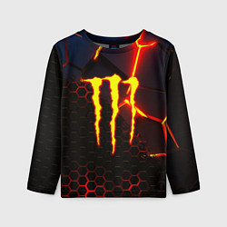 Детский лонгслив Monster energy броня краски