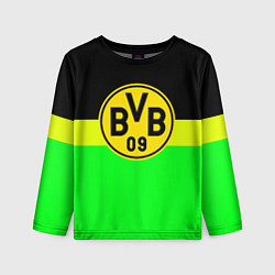 Лонгслив детский Borussia полосы линии, цвет: 3D-принт