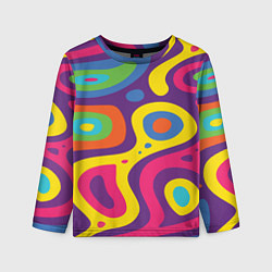 Детский лонгслив Abstract tac
