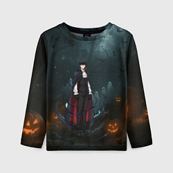 Лонгслив детский Вампир Сон Джин-Ву - Поднятие уровня в одиночку ан, цвет: 3D-принт