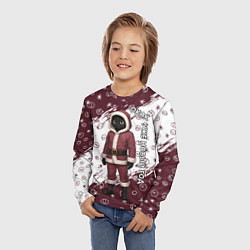 Лонгслив детский Окак - уже новый год, цвет: 3D-принт — фото 2