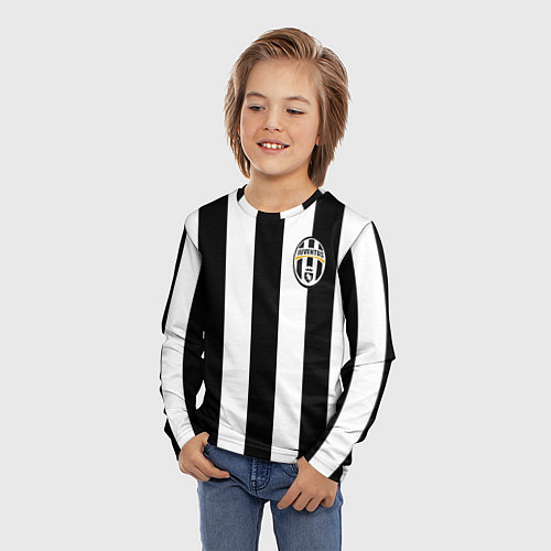 Детский лонгслив Juventus: Pirlo / 3D-принт – фото 3
