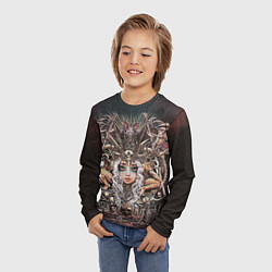 Лонгслив детский Королева мертвых, цвет: 3D-принт — фото 2