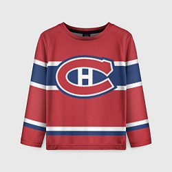 Лонгслив детский Montreal Canadiens, цвет: 3D-принт