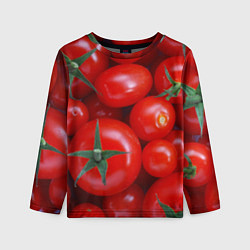 Лонгслив детский Томатная, цвет: 3D-принт