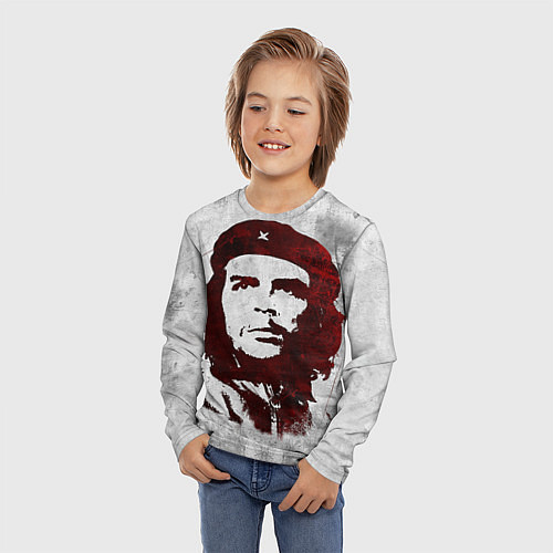 Детский лонгслив Че Гевара / 3D-принт – фото 3