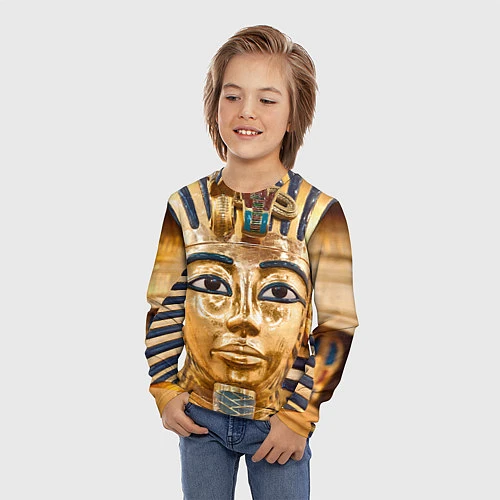 Детский лонгслив Фараон / 3D-принт – фото 3