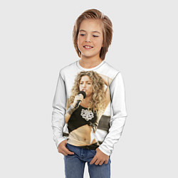Лонгслив детский Шакира поет, цвет: 3D-принт — фото 2