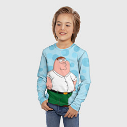 Лонгслив детский Питер Гриффин, цвет: 3D-принт — фото 2