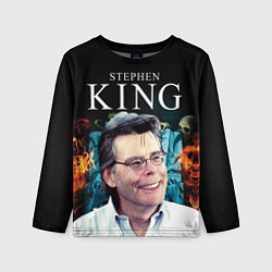 Лонгслив детский Stephen King: Horror, цвет: 3D-принт