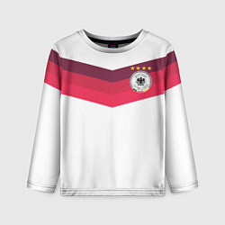 Лонгслив детский Сборная Германии по футболу, цвет: 3D-принт