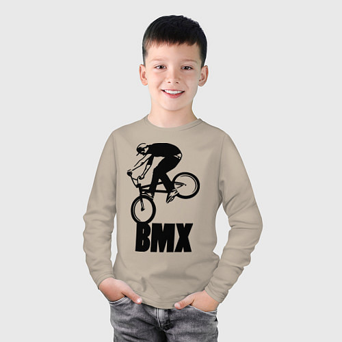 Детский лонгслив BMX 3 / Миндальный – фото 3