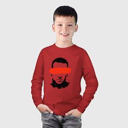 Лонгслив хлопковый детский Chester Creative, цвет: красный — фото 2
