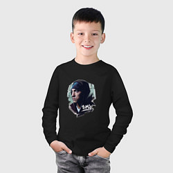 Лонгслив хлопковый детский Eminem: 8 mile, цвет: черный — фото 2