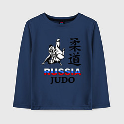 Детский лонгслив Russia Judo