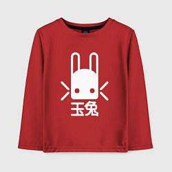 Лонгслив хлопковый детский Destiny Rabbit, цвет: красный