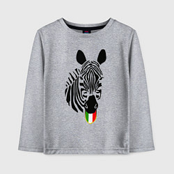 Детский лонгслив Juventus Zebra