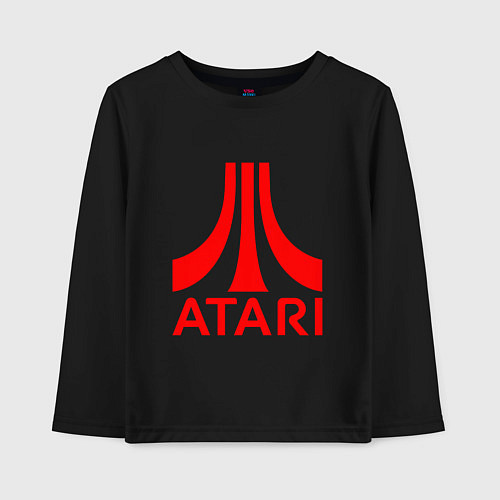 Детский лонгслив Atari / Черный – фото 1